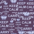 thumbnail image 1 of Ahgly Company Machine Washable Indoor Square Transitional Purple Jam Purple Area Rugs, 4' Square, 1 of 7