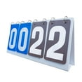 thumbnail image 3 of MesaSe 4 Digit Score Board Scoring Scorekeeper Competition Game Tabletop Scoreboard for Basketball Football Volleyball   Yellow Gray, 3 of 8