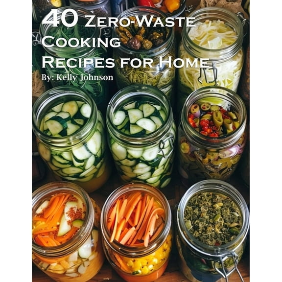 40 Zero-Waste Cooking Recipes for Home, (Paperback)