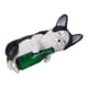 thumbnail image 5 of Pack de 1 Perro Miniatura de PVC, Husky con Biberón para Micro Huskie Botella Verde, 5 of 9
