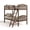 Hazelnut, variant on Storkcraft Long Horn Twin over Twin Bunk Bed, Hazelnut