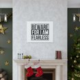 thumbnail image 5 of Scripture Walls I Am Fearless Jeremiah 1:8 Christian Wall Art Print Ready to Hang Unframed, 5 of 18