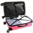 thumbnail image 5 of MOJO Pink New York Yankees 21" 8-Wheel Hardcase Spinner Carry-On Luggage, 5 of 5