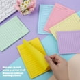 300 Sheets Colorful Note Paper 6x4Inch Notes Pad Lined Pocket Notepads ...