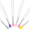 thumbnail image 3 of OULII 12pcs Lip Gloss Applicator Wands Yellow Plastic for Travel Daily Use, 3 of 8