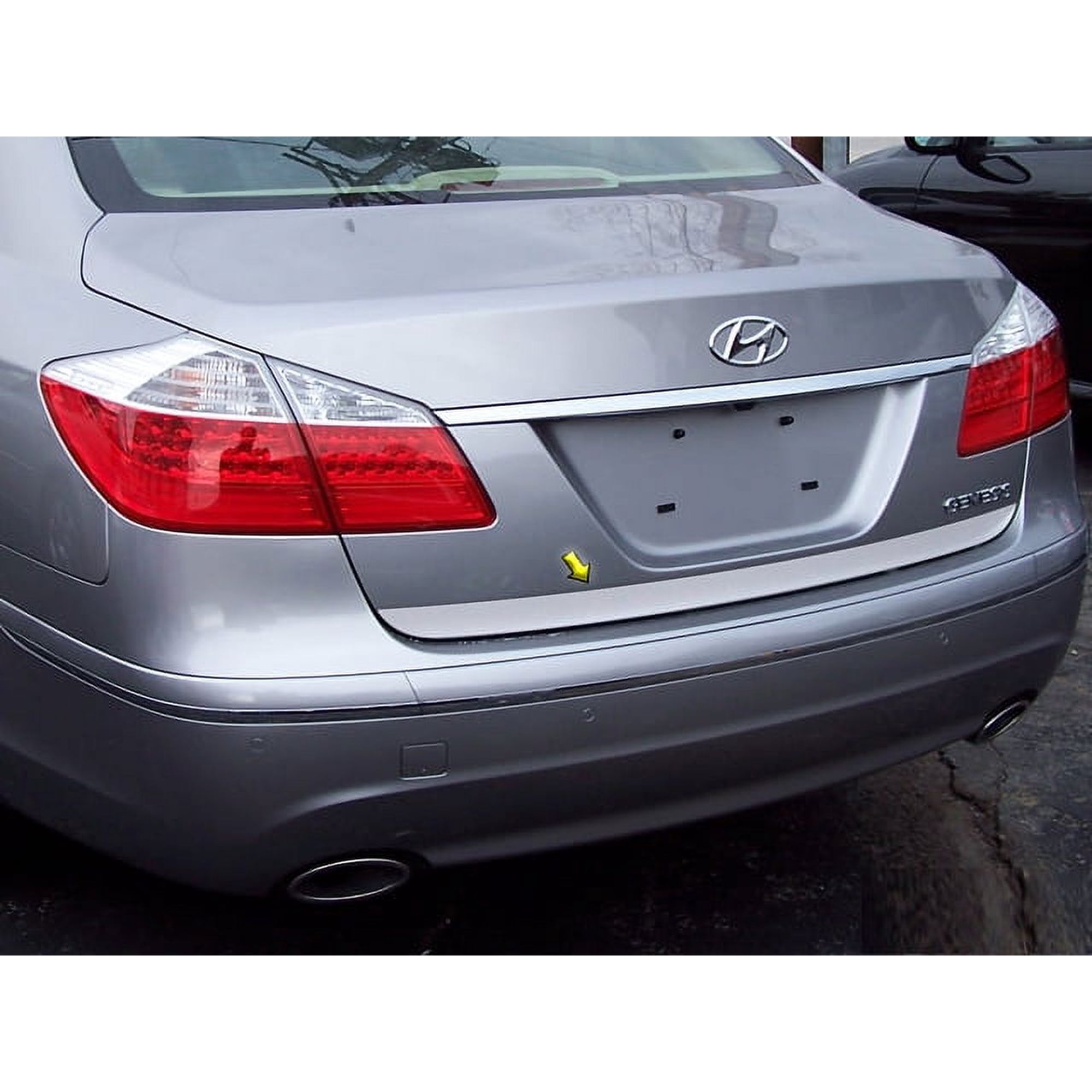 Stainless Steel Rear Deck Accent 1Pc Fits 2009-2013 Hyundai Genesis RD29345 QAA