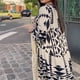thumbnail image 3 of WILLBEST Vestido Informal de Manga Larga para Mujer, Cuello En V , Talla Grande, Largo Escalonado, Bohemio, Holgado, para Playa Extra Grande, 3 of 3