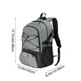 thumbnail image 3 of Basketball Backpack, Oxford Waterproof Bag with Shoe Compartment, 32L Large Capacity for Sports Student Travel, Fits 15.6'' Laptop, 3 of 6