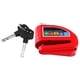 thumbnail image 1 of De Alarma de Bloqueo de Freno de Disco de Seguridad, Universal para Motocicleta, Scooter, Bicicleta, Metal Duradero Con Función de Alerta de Advertencia, 1 of 7