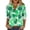 Z1-Green-wiyuqeen shirt for women, variant on Wiyuqeen Women's Floral Blouses Dressy Casual V Neck Button Down Shirts Rolled Long Sleeve Boho Linen Spring Tops Camiseta Para Mujer