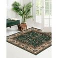 thumbnail image 3 of Rugs.com Medina Collection Rug – 5 Ft Square Emerald Green Medium Rug Perfect For Living Rooms, Kitchens, Entryways, 3 of 8