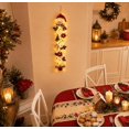 thumbnail image 5 of Christmas Glowing Door Hanger Chandelier Doors Decoration, Christmas Warm Light with Warm Glow Indoor Hanging,Vertical Entryway Decor for Front Outdoor Side, 5 of 9