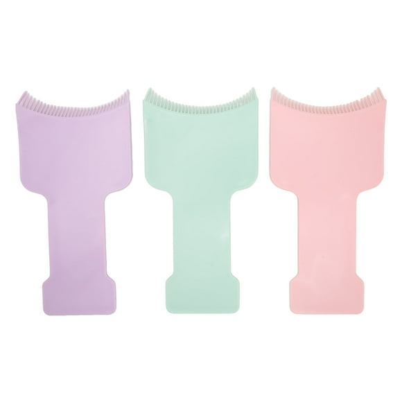 Hair Dye Board Comb,3pcs Balayage Board Curved Hair Dye Highlighting Board Hair Dye Board Highly Versatile