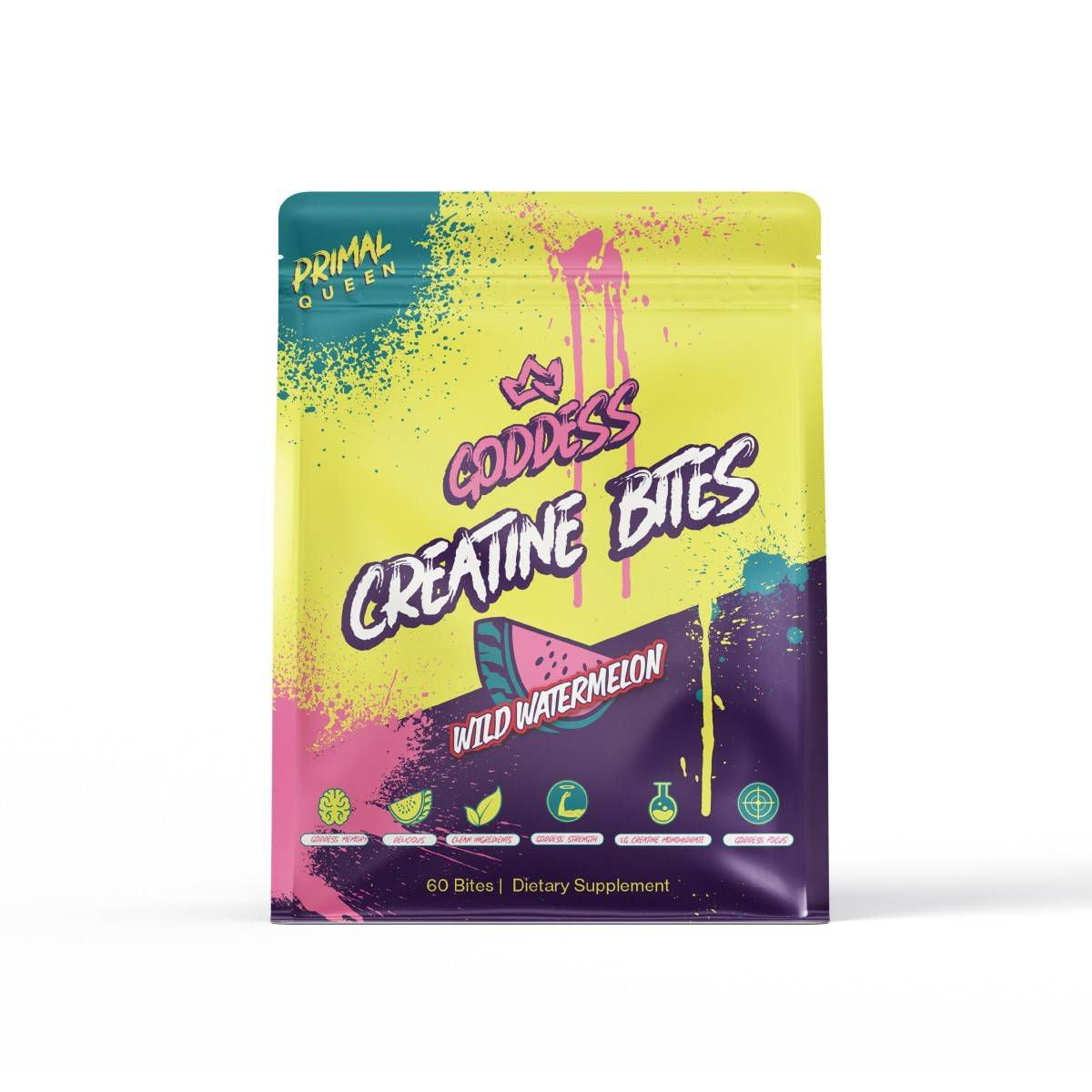 Primal Queen Goddess Creatine Gummies – 12-Day Supply