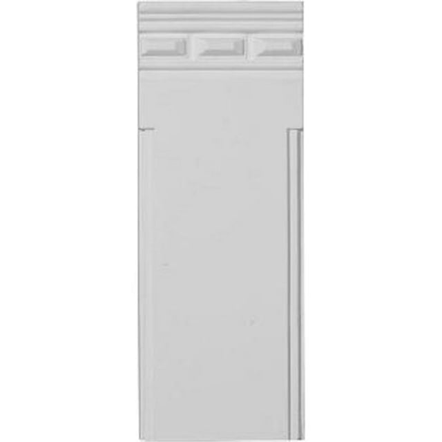 Ekena Millwork PB04X11X01DE 4.5 In. W X 11.75 In. H X 1.25 In. P Architectural Devon Traditional Plinth Block