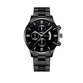 thumbnail image 3 of Msgweeeg Smart Watch for Men Smart Watches for Men Valentine Day Fashion Men's Quartz Watch Openwork Designs Alloy Case Leather Strap Business Casual Wristwatch, 3 of 7