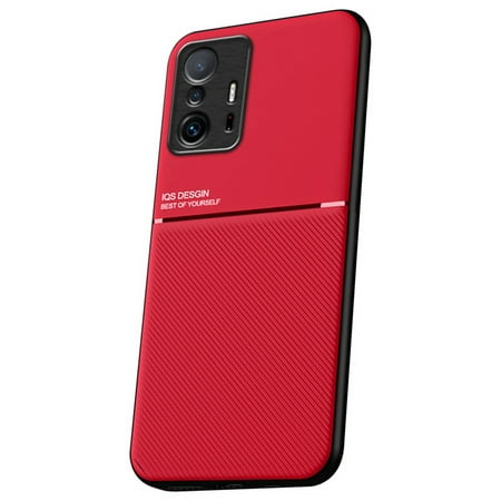 Shoppingbox Case for Xiaomi Mi 11T/11T Pro , Ultra Slim Soft Silicone TPU Bumper Shock Absorption Case - Red