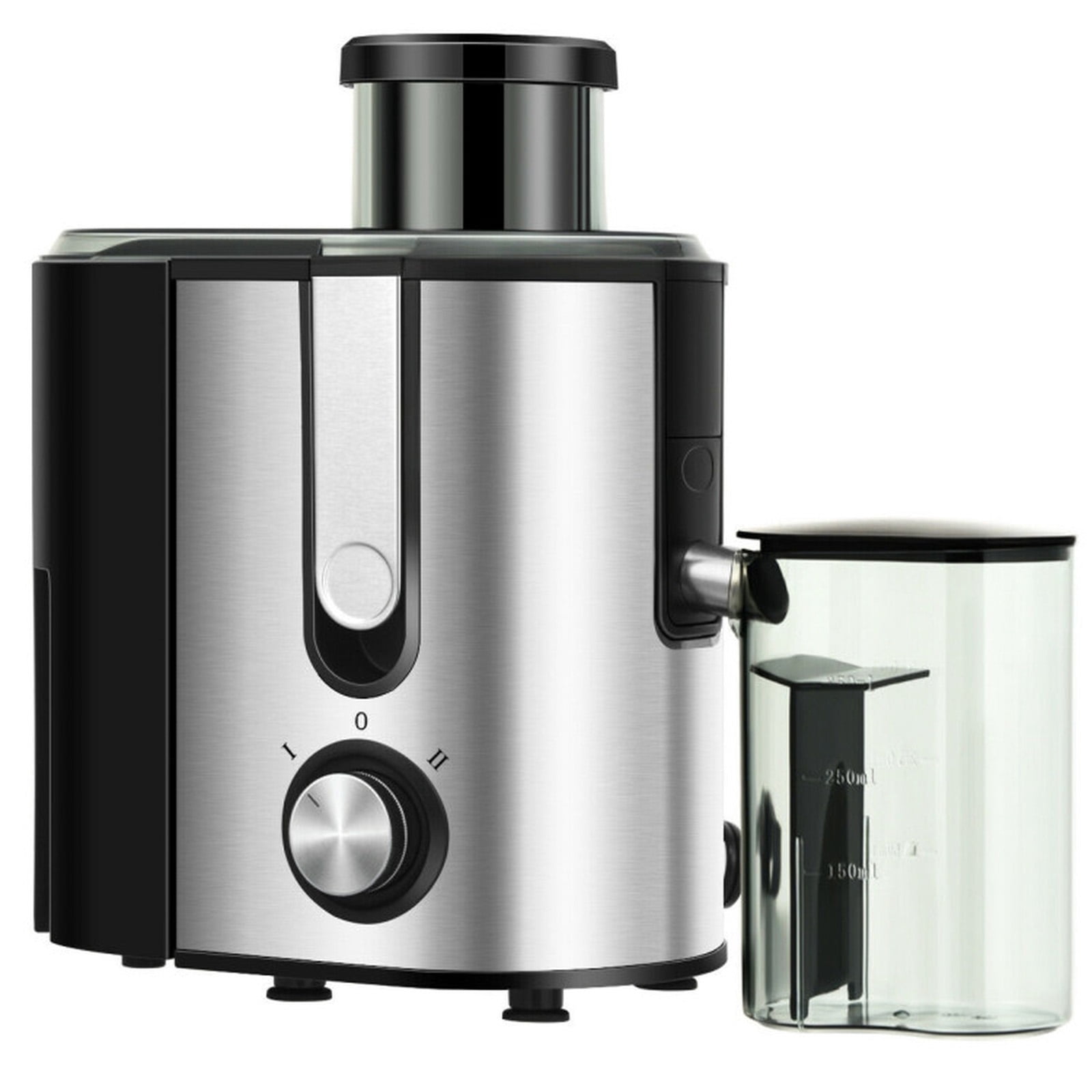 RUIE Juicer Machine,400W Centrifugal Juice Extractor with 2.5 Inch Wide Chute and Dual Speed,Anti-Drip Design,Non-Slip Pads,Juicer for Fruits Vegetables Home Kitchen