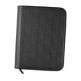 thumbnail image 2 of figatia Trading Cards Album Binder Pocket Binder Trading Card Dividers Zipper Collector 4 grid, 2 of 9