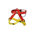 thumbnail image 2 of Equipo de arnés de escalada Conveniente Profesional Medio Cuerpo Cinturón Seguro Firma Simple Firma Engranaje protector para la protección del deporte al aire libre rojo, amarillo seitruly  OD019574-04, 2 of 6