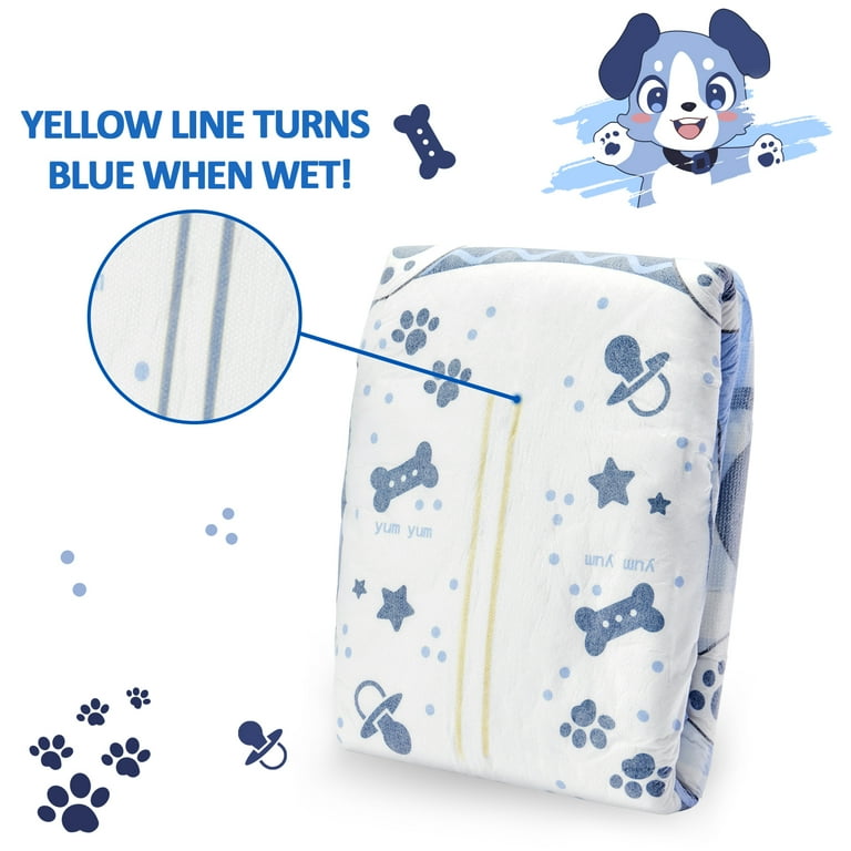 Littleforbig Adjustable Velcro Closure Adult Printed Cloth
