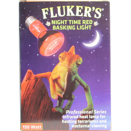 Fluker's Night Time Red Basking Spotlight, 150 (Best Tank For Sigelei 150 Watt)