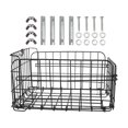 thumbnail image 4 of Cesta delantera gruesa para bicicleta, organizador de artículos diversos plegable, soporte para dispositivo de almacenamiento para montar, cestas Baoblaze Cesta delantera para bicicleta, 4 of 8