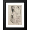 thumbnail image 2 of Adolphe Léon Willette 11x14 Black Modern Framed Museum Art Print Titled - Pierrot, 2 of 5