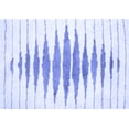 thumbnail image 1 of Ahgly Company Indoor Rectangle Solid Blue Modern Area Rugs, 7' x 10', 1 of 4