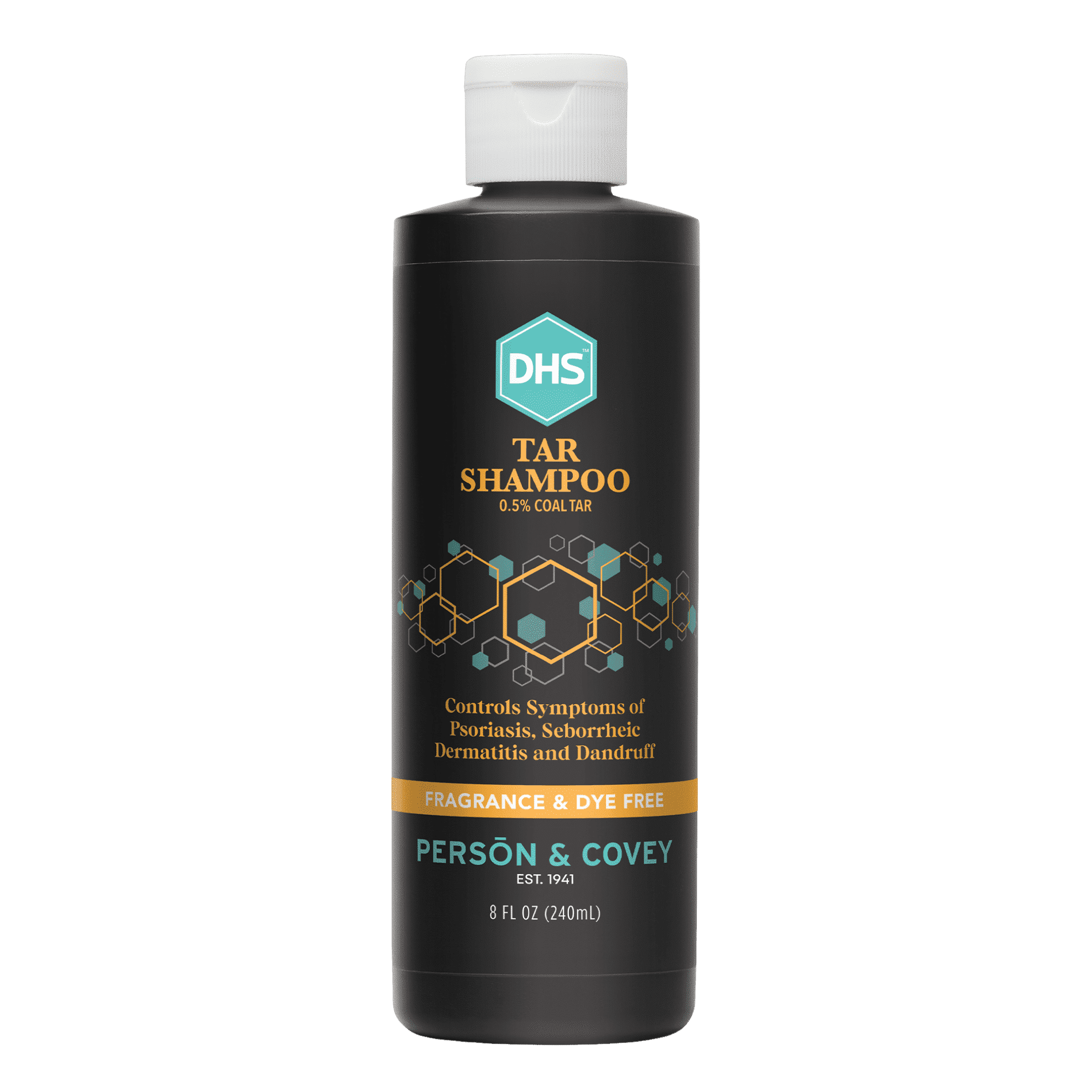 DHS Zinc Shampoo 16oz Medicated Anti-Dandruff Shampoo for Flakes