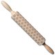 thumbnail image 1 of Rodillo de cocina para masa de galletas y pan con tallado de copo de nieve, 1 of 7