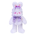 thumbnail image 1 of Lolita Bear Rabbit Plush Doll Soft Polyester Material Cute Lace Design Huggable Toy Birthday Gift for Kids, 1 of 5