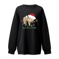 thumbnail image 4 of Pntutb Moda Mujer Casual O-cuello Navidad Impresión de manga larga Sudadera Pntutb Pntutb-3041, 4 of 4