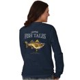 thumbnail image 3 of Gill McFinn Warlord Walleye Fishing Plus Size Long Sleeve Graphic Tee Shirt Brisco Brands 2X, 3 of 5