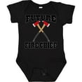 thumbnail image 3 of Inktastic Future Fire Chief Firefighter Boys or Girls Baby Bodysuit, 3 of 5