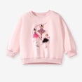 thumbnail image 4 of BOOMNY 2Pcs Girls Outfit Sets Graphic Long Sleeve Sweatshirts Pants Sets for Kids Comfy Clothing Set, 4 of 5