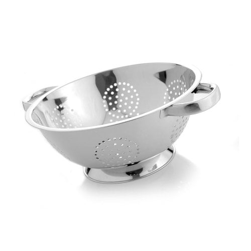 Mainstays Stainless Steel 5 Quart Silver Colander