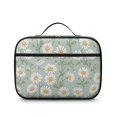 thumbnail image 2 of Daisy Pioneer Flower Green Pattern Insulated Lunch Bag Teens,Bento School Lunch Bag for Teens for Work,Picnic or Travel 10.6x7.7x4.3 Inches,12 Can Capacity, 2 of 6