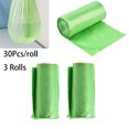 thumbnail image 1 of Allume 3 Rolls Compostable Portable Toilet Replacement Bags, 30 Count/Roll Biodegradable Bags for Portable Toilet Chair, Camping Festival Toilet Home Clean Biodegradable Bags Green, 1 of 9