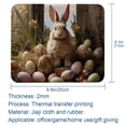 thumbnail image 5 of Easter Gaming Mousepad Mouse Mat Desk Mat - Square, 8.3x9.8 Inch, Non-Slip Rubber Bottom, Printed, Suitable for Office and Gaming, 5 of 6