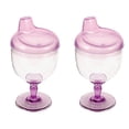 thumbnail image 1 of Taza de entrenamiento para bebé, taza de entrenamiento para niños, taza para sorber estilo copa, suministro de alimentación para niños, 180ml, 2 uds., 1 of 8
