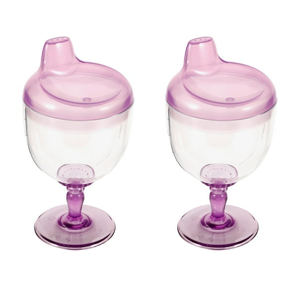 Taza de entrenamiento para bebé, taza de entrenamiento para niños, taza para sorber estilo copa, suministro de alimentación para niños, 180ml, 2 uds.