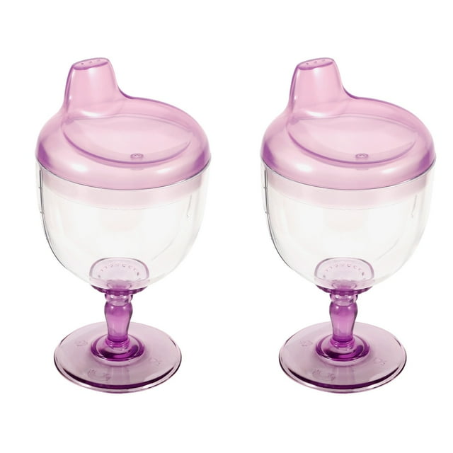Taza de entrenamiento para bebé, taza de entrenamiento para niños, taza para sorber estilo copa, suministro de alimentación para niños, 180ml, 2 uds.