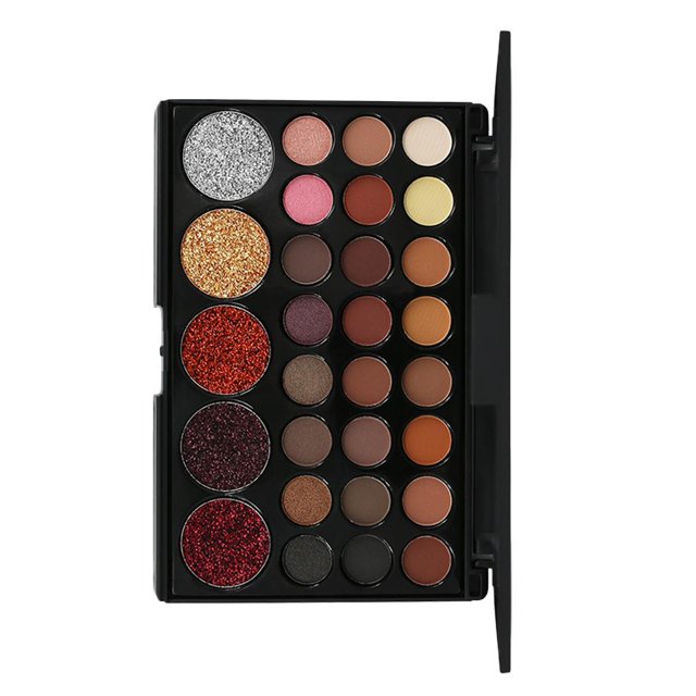 de maquillaje de de ojos con brillo mate cosmético de 29 colores de ojos nacarada, para colores, arte de maquillaj 1 Sunnimix Paleta de sombras de ojos mate