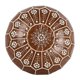 thumbnail image 1 of Funda de puf otomano bohemio mayimx Cubierta otomana Marron oscuro 21 pulgadas, 1 of 9