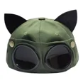 thumbnail image 1 of Gafas Sol Y Gorra Con Orejas, Sombrero Pareja Verano 2pieza ShuxiuWang 9024715163554, 1 of 4
