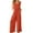 Orange, variant on Chbgutlmr Lounge Sets for Women 2 Piece Square Neck Crop Tank Tops Wide Leg Pants Lightweight Summer Outfits