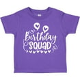thumbnail image 3 of Inktastic Birthday Squad Cute Balloons and Hearts Boys or Girls Toddler T-Shirt, 3 of 5
