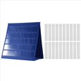 thumbnail image 3 of Tabletop Desktop Pocket Chart Table Top With Bonus 20X Dry Erase Cards,Desktop Tabletop Teaching Pocket Chart Double Sided And Self-Standing (13 Inches X 12 Inches), 3 of 4