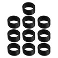 thumbnail image 1 of 10Pcs Tennis Racket Grip Rings Racket Fixed Rings Grip Tape for Tennis Racket Handle Tennis Racket Grip Band Set DropShipping Black, 1 of 6